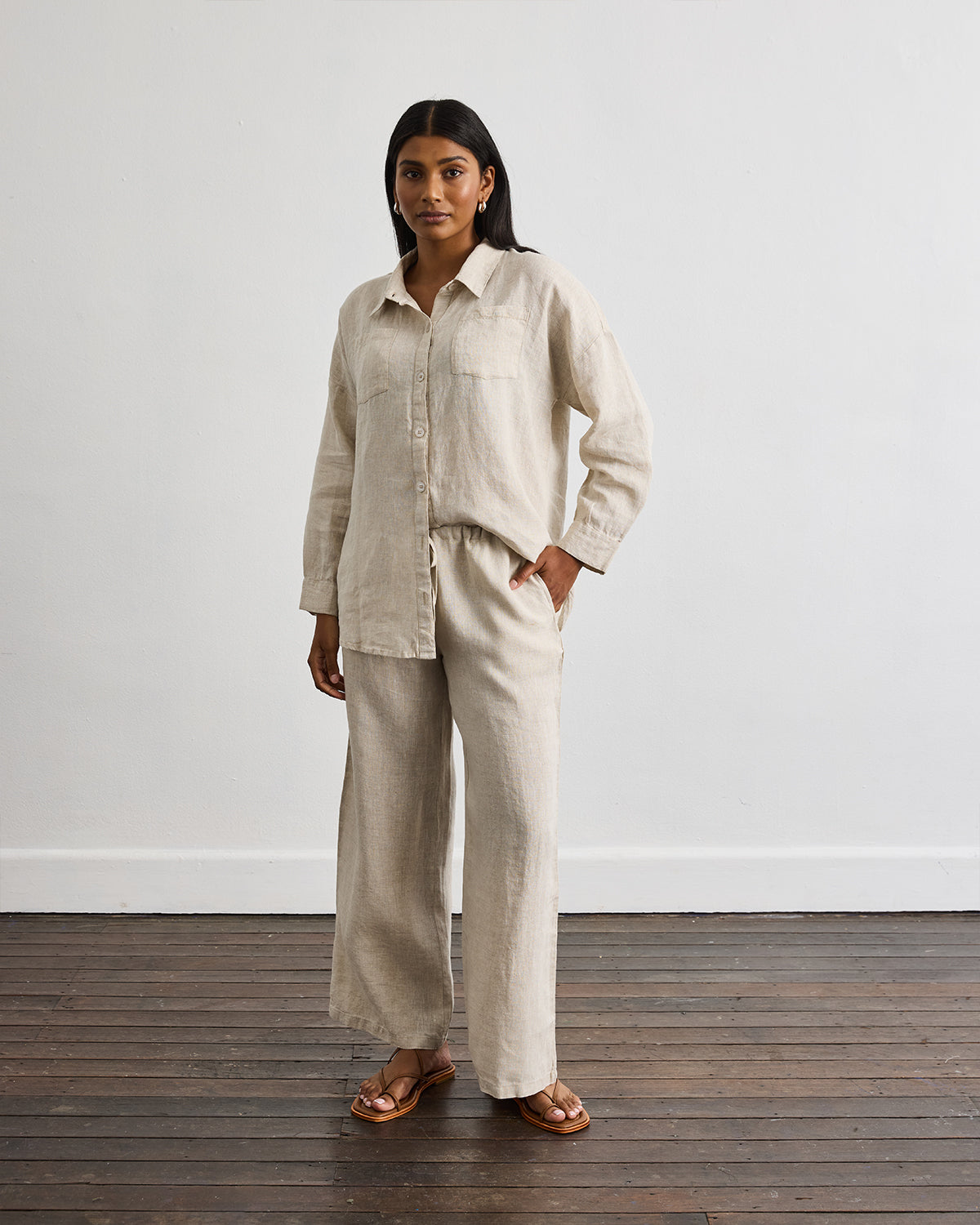 Linen Shirt Plus Size Linen Pants Sets Outfit Ideas Plus Size