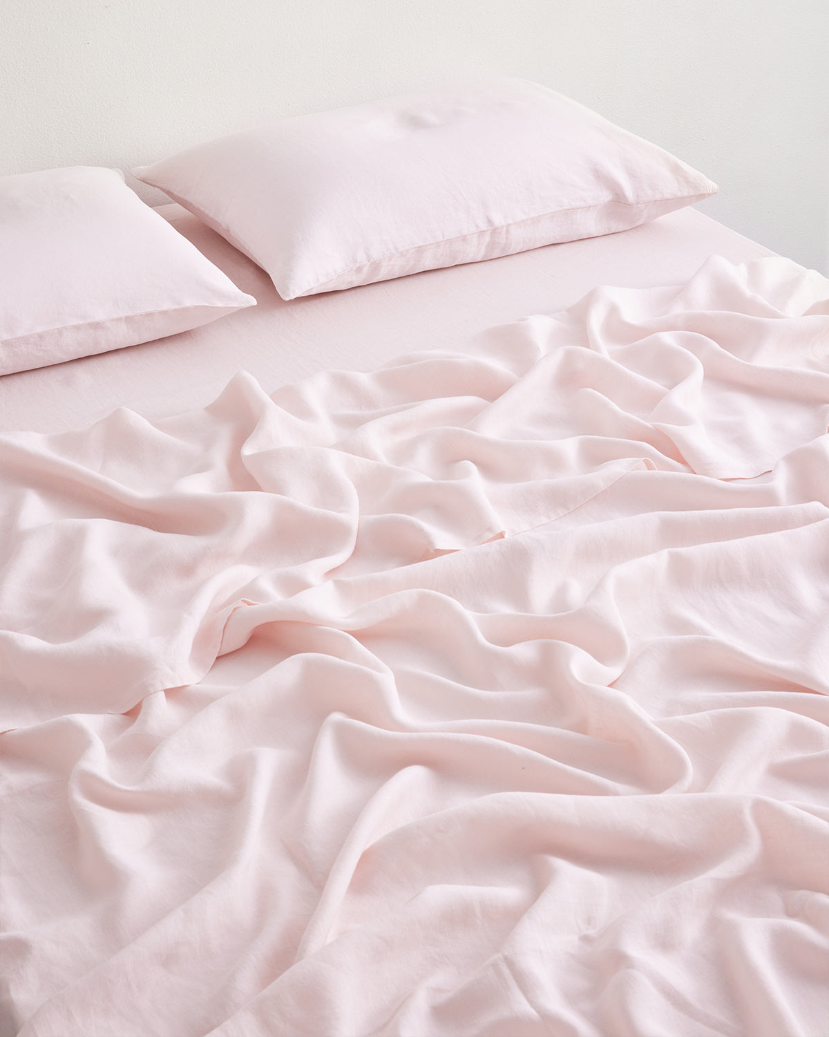 Terracotta 100% French Flax Linen Flat Sheet – Bed Threads