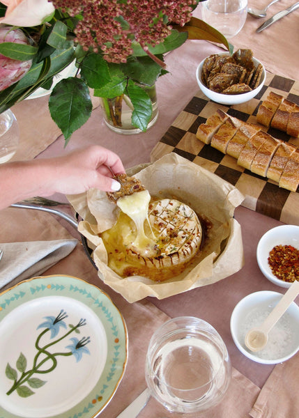 This Simple Baked Brie With Chilli, Thyme, and Honey Is the Ultimate Crowd Pleaser