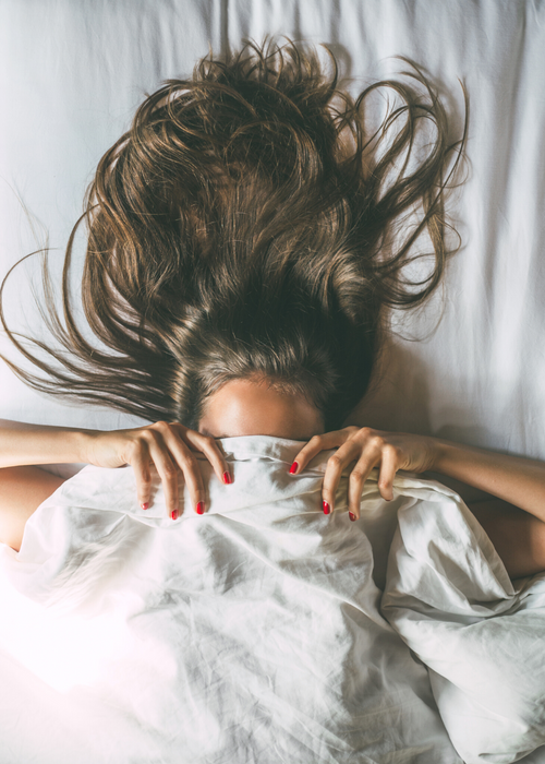 anxiety insomnia keeping woman awake at night