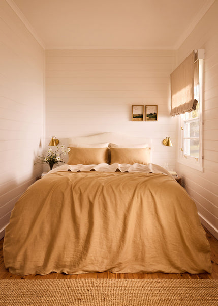 The Caramel Bedding Combinations That Make Our Heart Sing