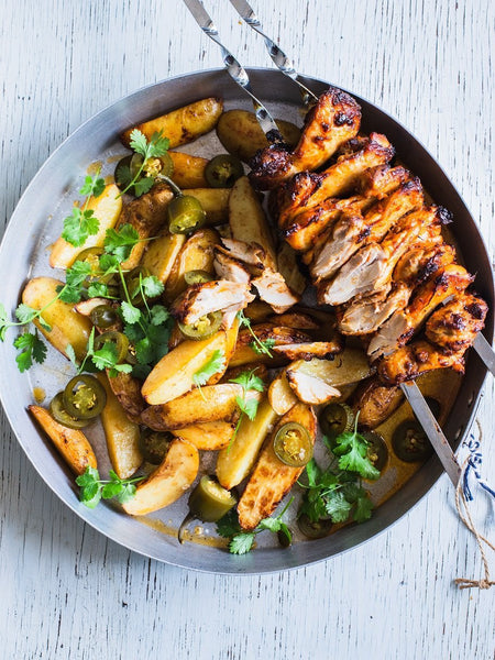 Comfort Food: Portuguese Spit-Roasted Chicken and Potatoes