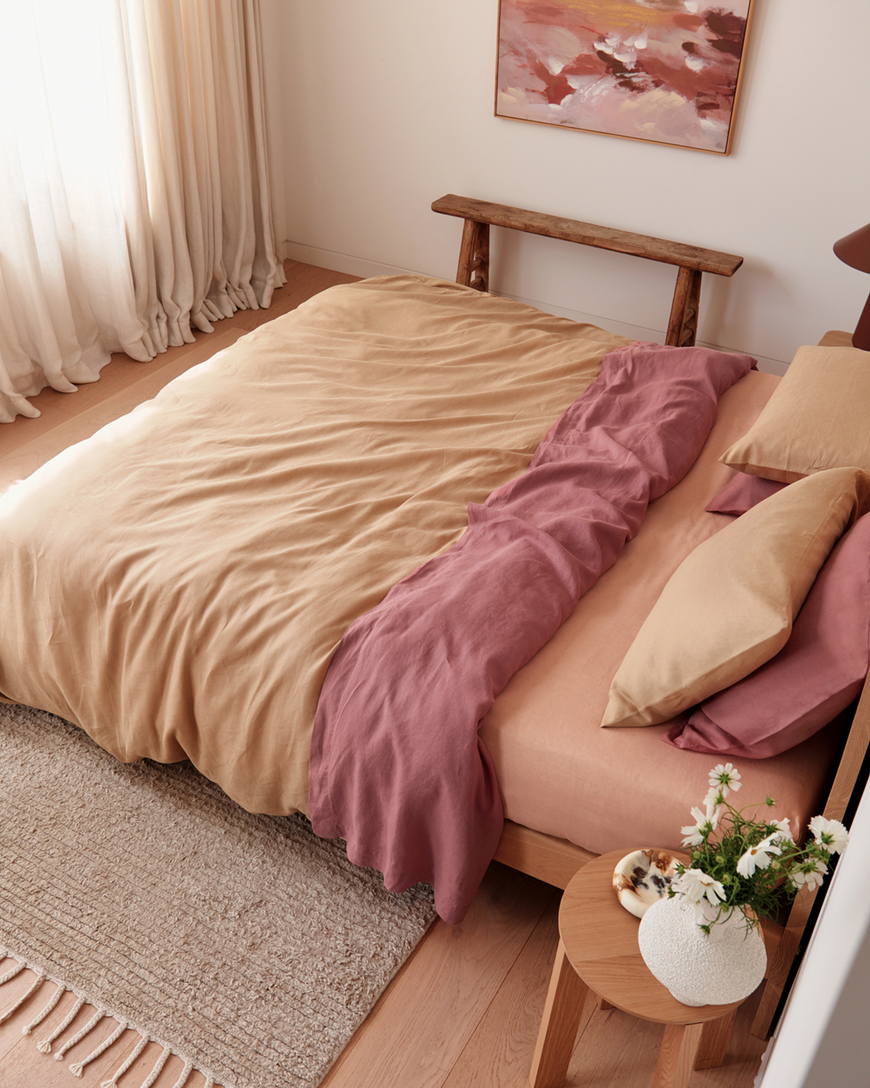 Pink Clay Flat Sheet