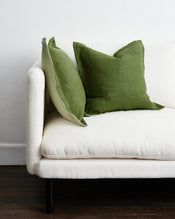Sage & Olive 100% French Flax Linen Cushion Cover - view