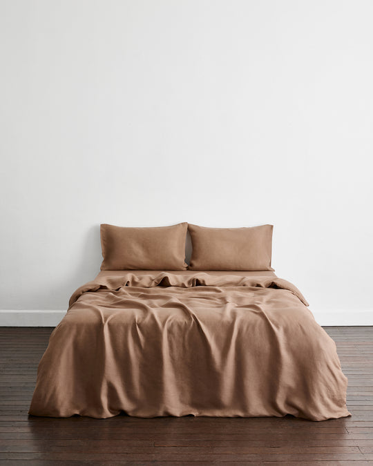 Portobello 100% French Flax Linen Bedding Set