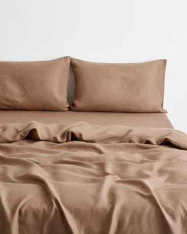 Portobello 100% French Flax Linen Pillowcases (Set of Two)