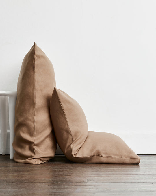 Portobello 100% French Flax Linen Pillowcases (Set of Two)