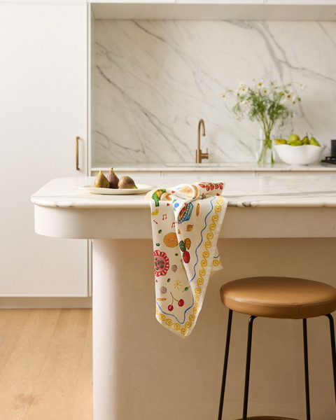La Fontelina 100% French Flax Linen Dish Towel | Bed Threads