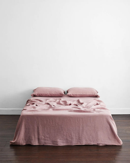 Lavender 100% French Flax Linen Sheet Set