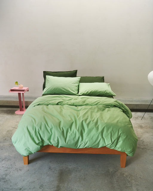 Apple Organic Cotton Percale Duvet Cover