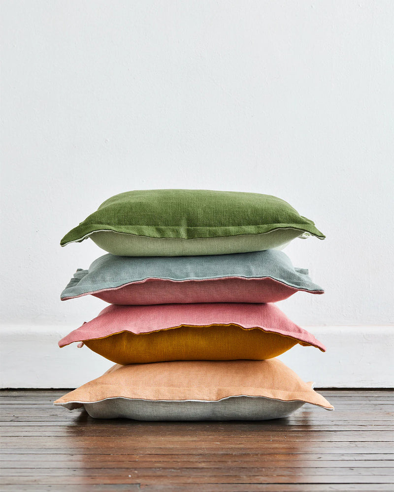 Sage & Olive 100% French Flax Linen Cushion Cover