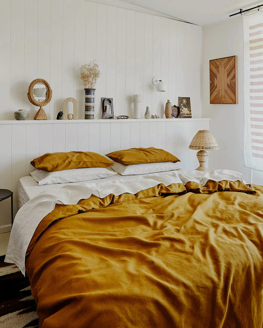 Oatmeal 100% French Flax Linen Sheet Set
