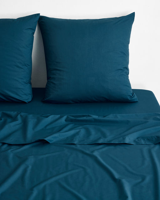 Aegean Organic Cotton Percale European Pillowcases (Set of Two)