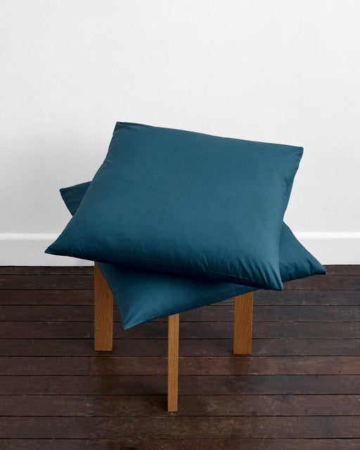 Aegean Organic Cotton Percale European Pillowcases (Set of Two)