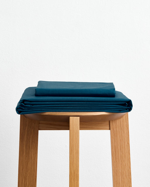 Aegean Organic Cotton Percale Sheet Set