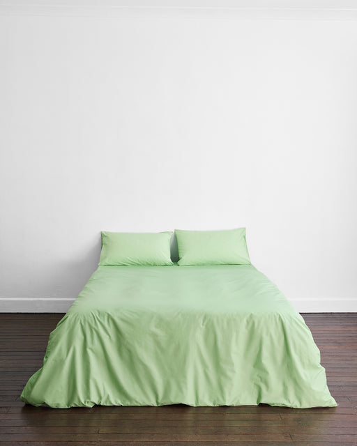 Apple Organic Cotton Percale Duvet Cover