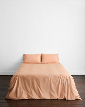 Butterscotch Organic Cotton Percale Bedding Set