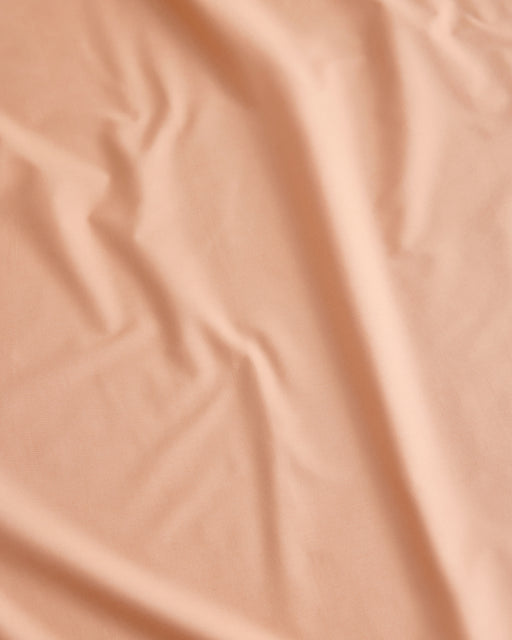 Butterscotch Organic Cotton Percale Flat Sheet