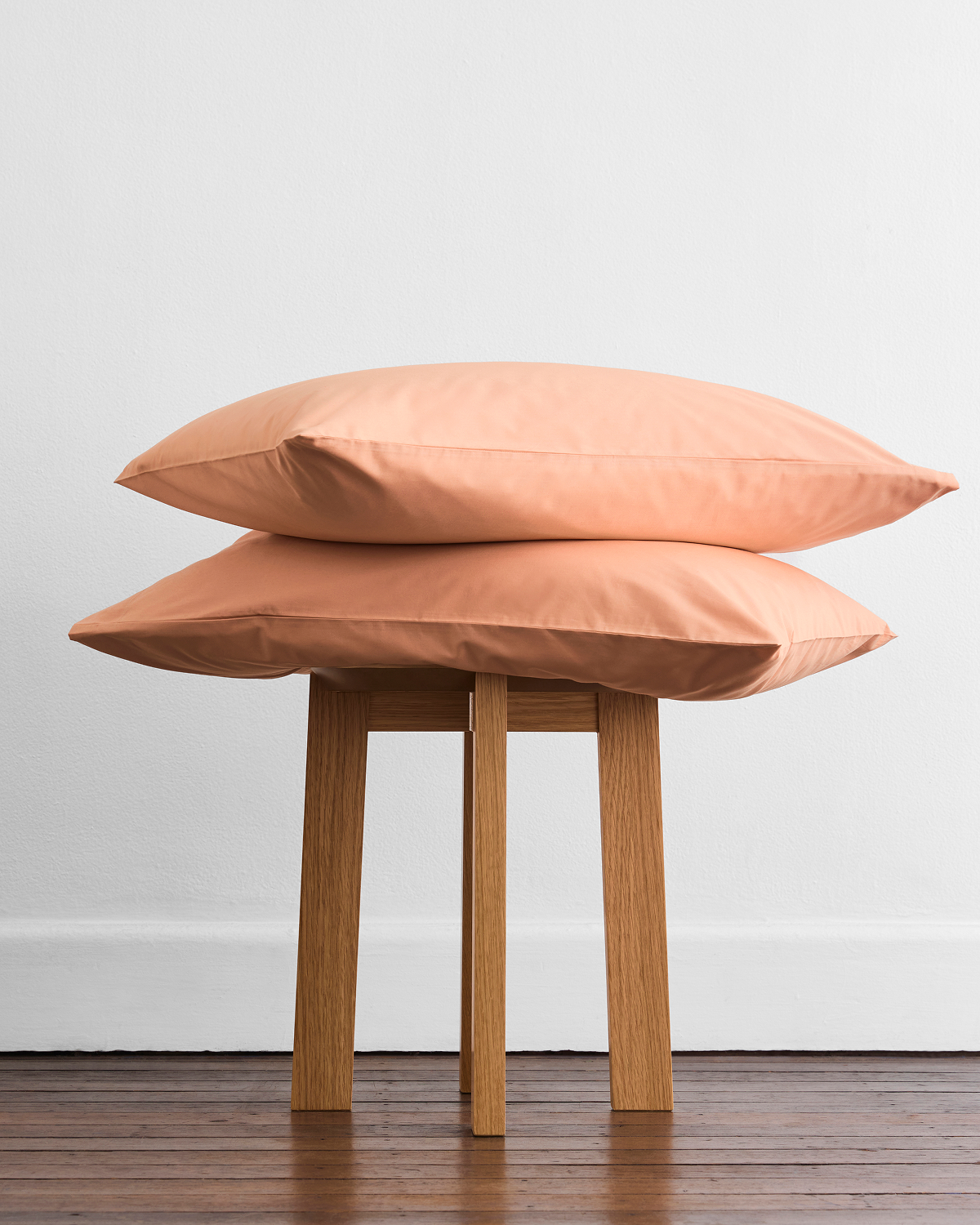 Butterscotch 100% Organic Cotton Percale Pillowcases (Set of Two)