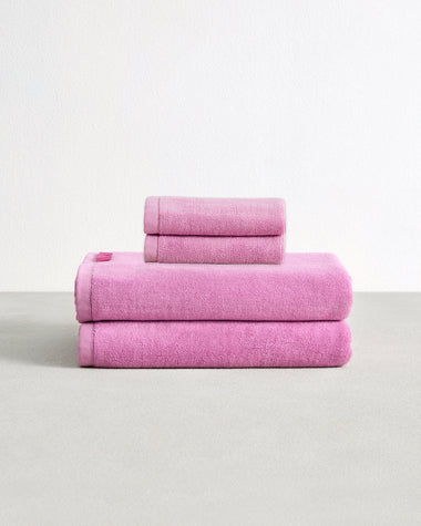 Bubblegum 100% Cotton Terry Bath Towels & Face Washers Bundle