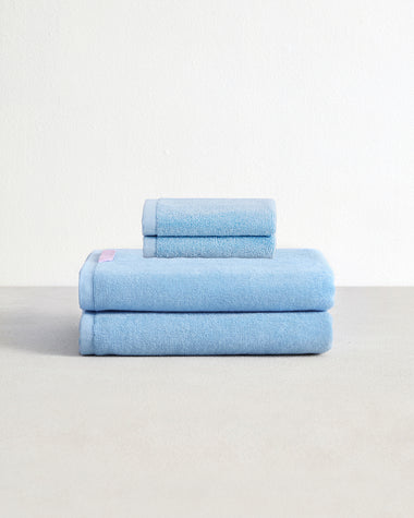 Sky 100% Cotton Terry Bath Towels & Face Washers Bundle