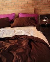 Espresso, Vanilla & Berry 100% Organic Cotton Percale Bedding Bundle - view