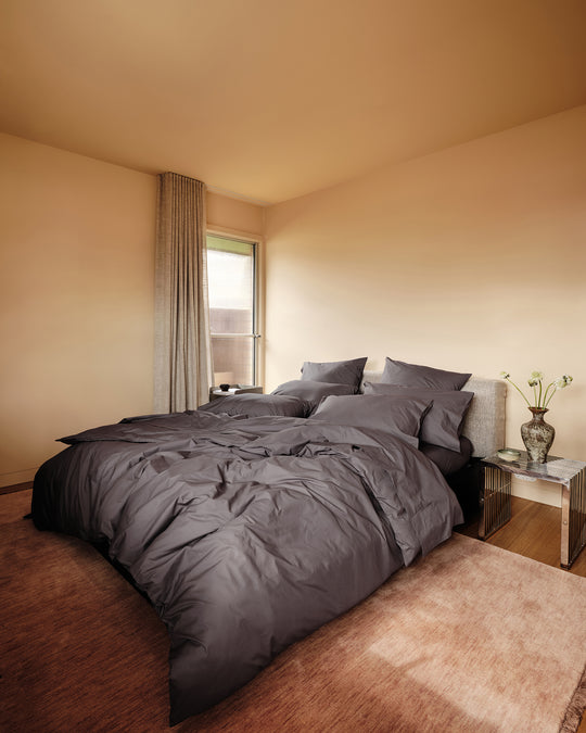 Graphite 100% Organic Cotton Pillowcases (Set of Two)