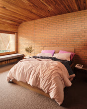 Graphite 100% Organic Cotton Flat Sheet - view