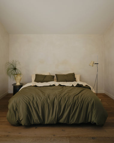 Eucalyptus 100% Organic Cotton Percale Pillowcases (Set of Two)