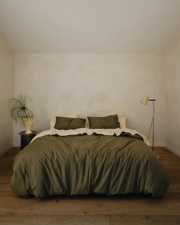 Eucalyptus & Vanilla 100% Organic Cotton Percale Bedding Bundle