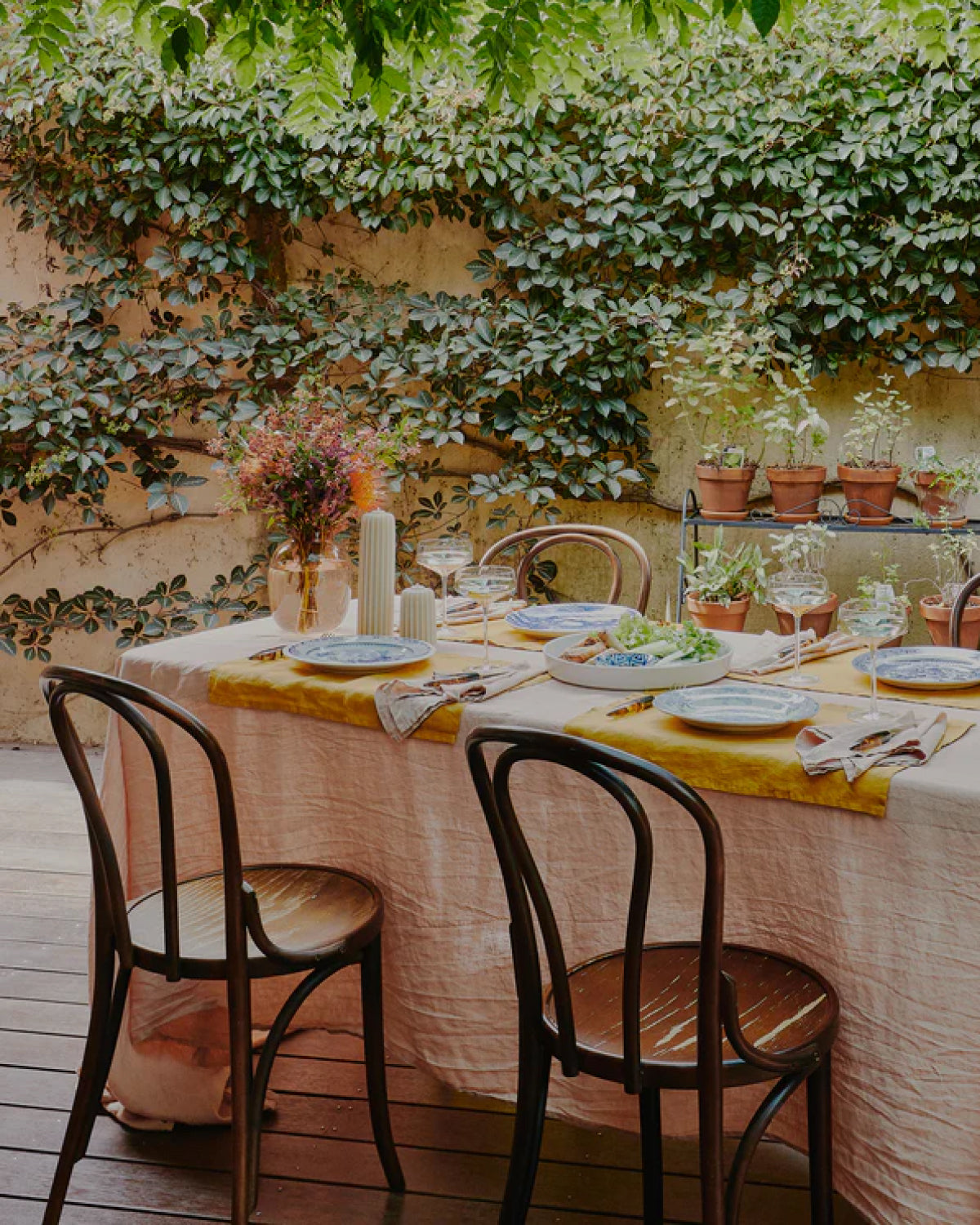 Terracotta & Turmeric Table Bundle – Bed Threads