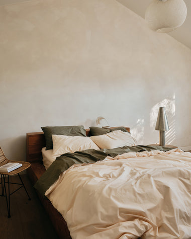 Eucalyptus 100% Organic Cotton Percale Flat Sheet