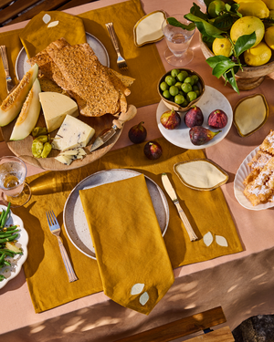 Les Fruits Citron Napkins (Set of Four)