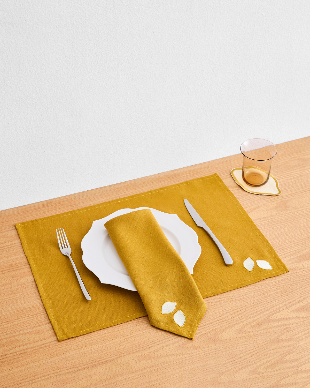 Les Fruits Citron Napkins (Set of Four)