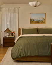 Eucalyptus 100% Organic Cotton Percale Pillowcases (Set of Two) - view