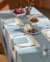Lagoon 100% French Flax Linen Napkins (Set of Four) - view