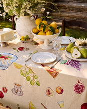 La Tavola 100% French Flax Linen Tablecloth - view