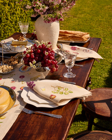 La Tavola 100% French Flax Linen Table Runner