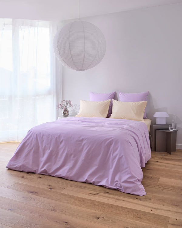 Violet & Vanilla 100% Organic Cotton Percale Bedding Bundle