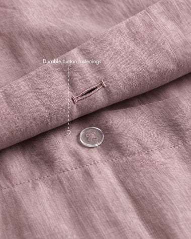 Lavender 100% French Flax Linen Duvet Cover