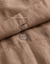 Portobello 100% French Flax Linen Duvet Cover - view