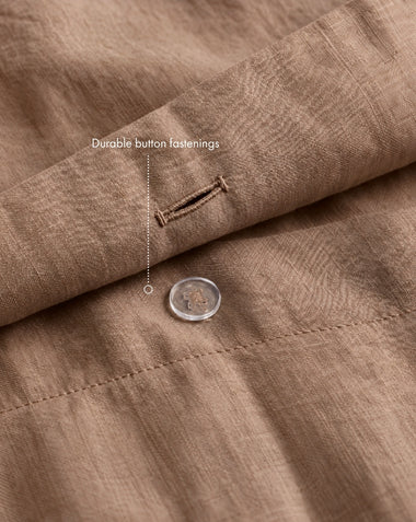 Portobello 100% French Flax Linen Duvet Cover