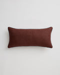 Cacao & Lagoon  Piped Lumbar Cushion Cover