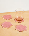 Pink Clay & Hazelnut  Cloud Coasters (Set of Four)