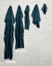 Aegean 100% Cotton Terry Face Washers (Set of Two) - view