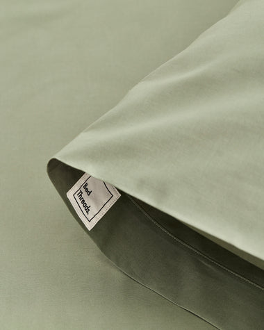 Eucalyptus 100% Organic Cotton Percale Pillowcases (Set of Two)