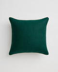 Forest & Crème  Piped Cushion Cover