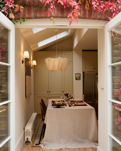 Oatmeal 100% French Flax Linen Tablecloth