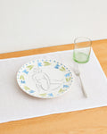 Liv & Dom x Bed Threads 'Fanciful ' Ceramic Dinner Plate