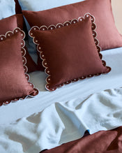 Cacao & Coast 100% French Flax Linen Arch Cushion Cover - view